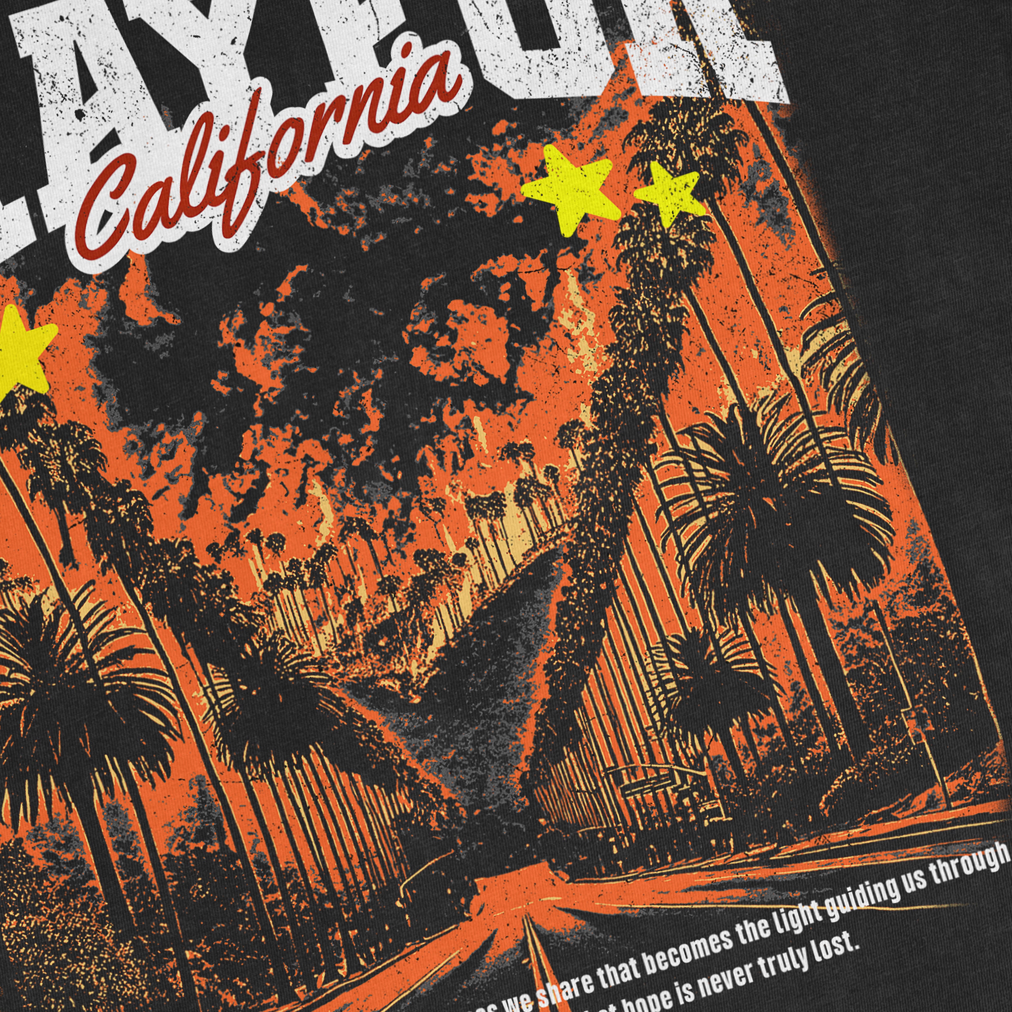 Pray For California T-Shirt